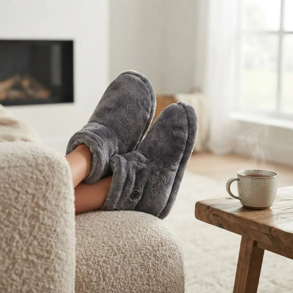 WarmStep  - Chaussons Chauffants Confort Hiver PitchWarm