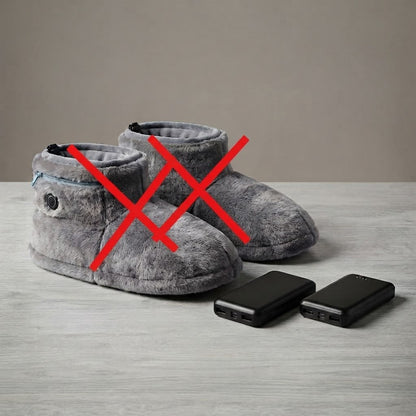 WarmStep  - Chaussons Chauffants Confort Hiver PitchWarm